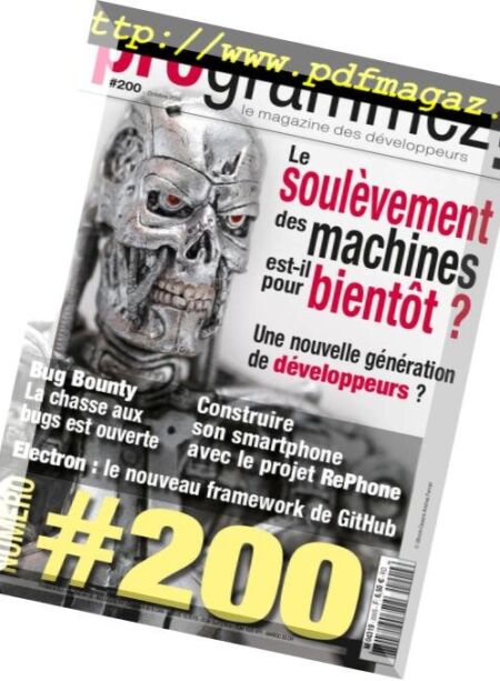 Programmez! – octobre 2016 Cover