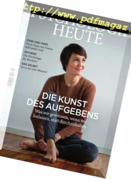 Psychologie Heute – Marz 2019