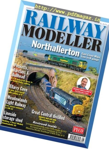 Railway Modeller – August 2018 Cover