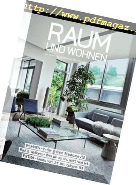 Raum und Wohnen – Februar 2019 Cover
