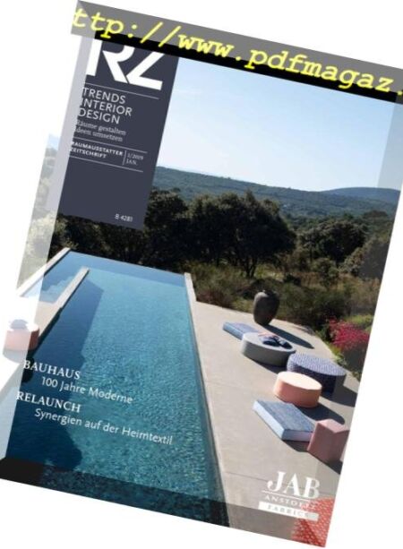 Raumausstatter Zeitschrift – Januar 2019 Cover