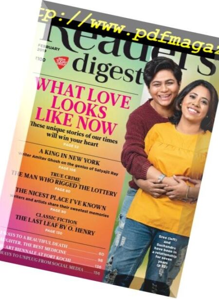 Reader’s Digest India – February 2019 Cover