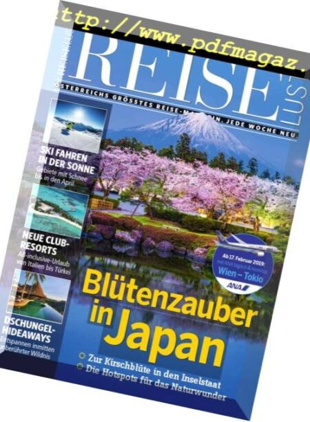 ReiseLust – 12 Februar 2019 Cover