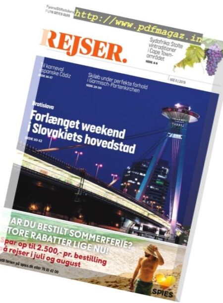 Rejser – 09 februar 2019 Cover