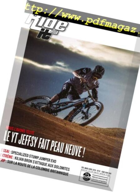 Ride It – fevrier 2019 Cover