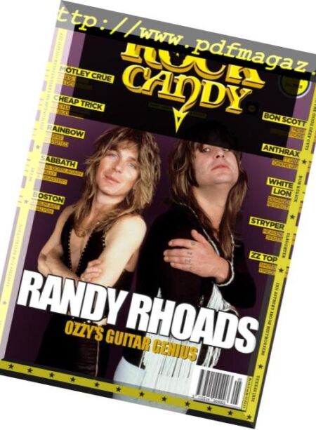 Rock Candy Magazine – December 2017 – January 2018 Cover