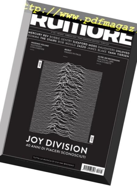 Rumore – Febbraio 2019 Cover