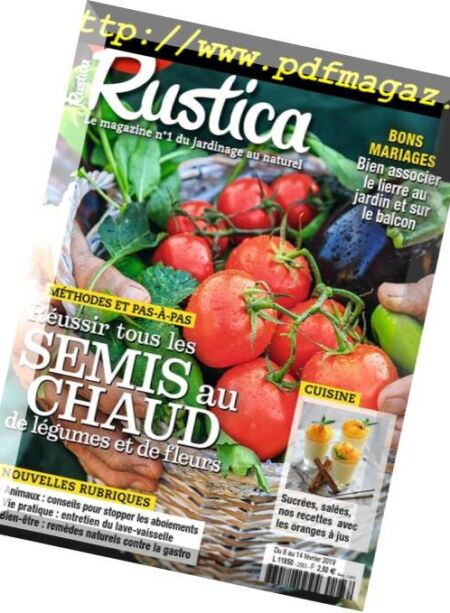Rustica – 08 fevrier 2019 Cover