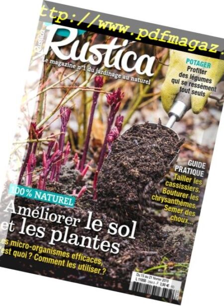 Rustica – 15 fevrier 2019 Cover