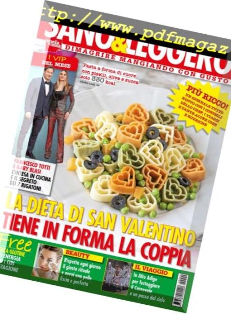 Sano & Leggero – febbraio 2019 Cover