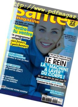 Sante Magazine – mars 2019