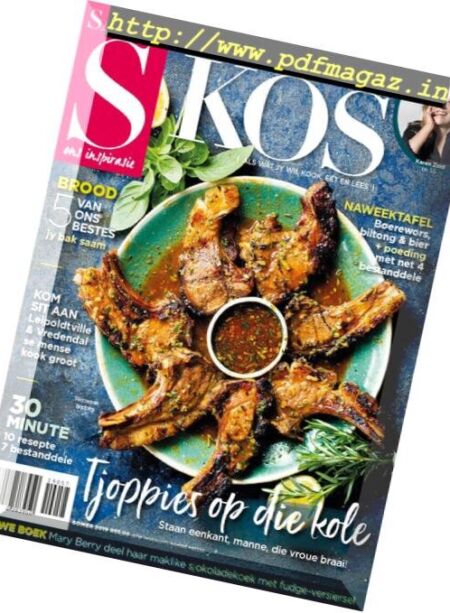 Sarie Kos – Januarie 2019 Cover