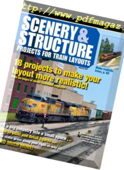 Scenery & Structure Projects for Train Layouts – January 2017