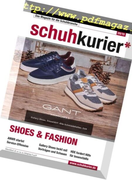 schuhkurier – 25 Februar 2019 Cover