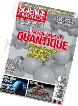 Science du Monde – Mars-Avril 2019