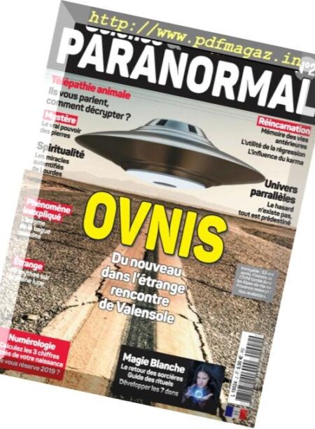 Science Paranormal – Fevrier-Mars 2019 Cover