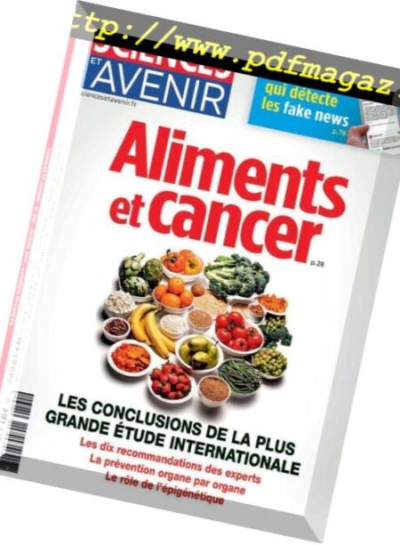 Sciences et Avenir – fevrier 2019 Cover
