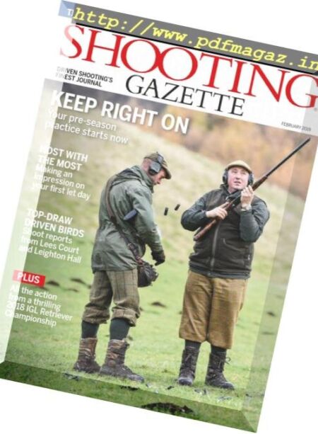 Shooting Gazette – February 2019 Cover