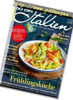 So isst Italien – Marz 2019