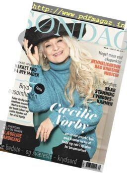 Sondag – 18 februar 2019