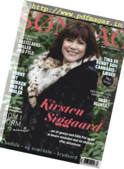Sondag – 25 februar 2019