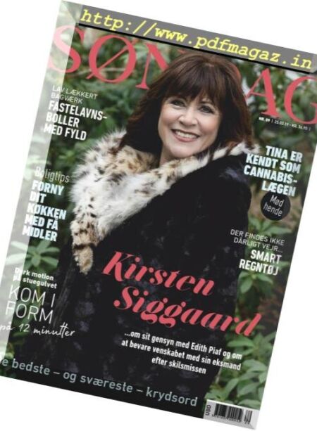 Sondag – 25 februar 2019 Cover