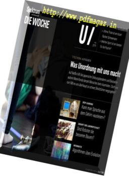 Spektrum Die Woche – 15 Februar 2019