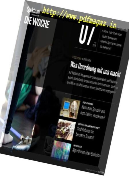 Spektrum Die Woche – 15 Februar 2019 Cover