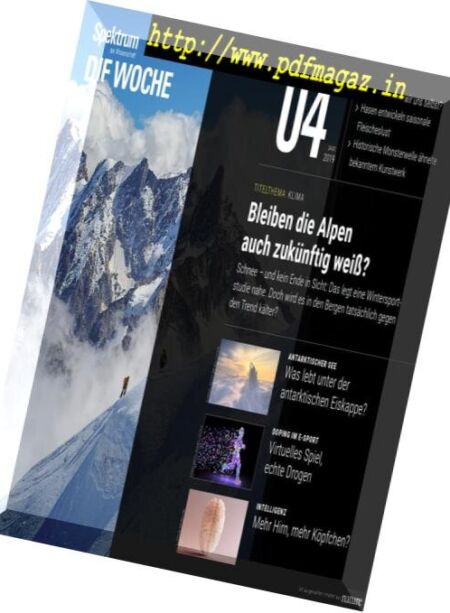 Spektrum Die Woche – 25 Januar 2019 Cover