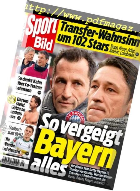 Sport Bild – 06 Februar 2019 Cover