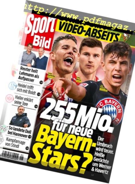 Sport Bild – 30 Januar 2019 Cover