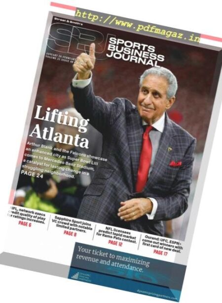 SportsBusiness Journal – 28 January 2019 Cover
