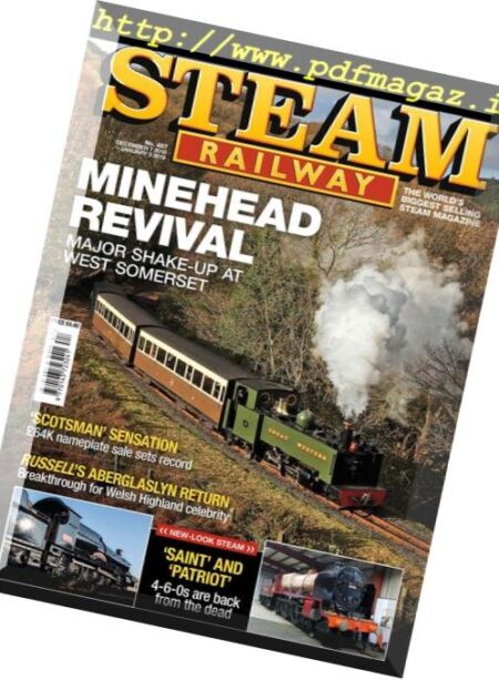 Steam Railway – 7 December 2018 Cover