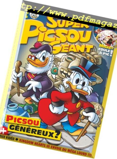 Super Picsou Geant – mars 2019 Cover