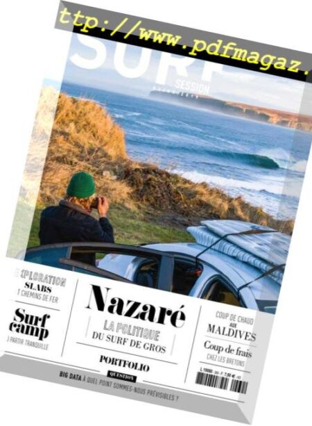 Surf Session Magazine – fevrier 2019 Cover