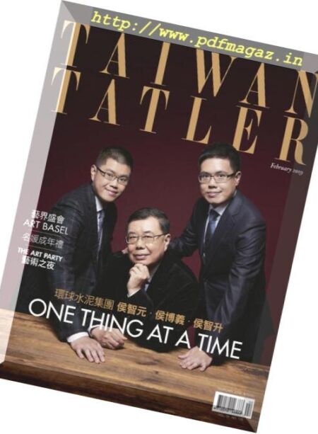 Taiwan Tatler – 2019-02-01 Cover