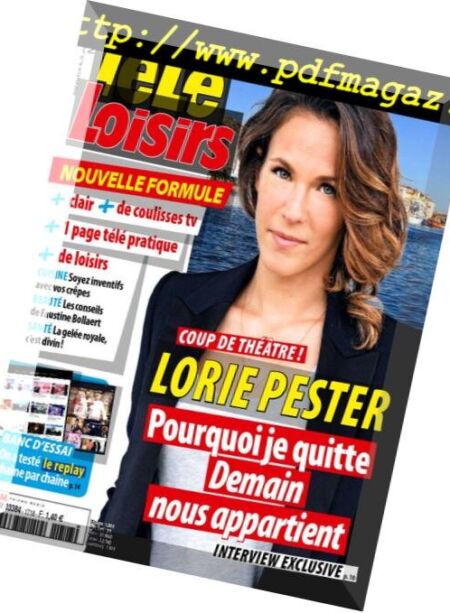 Tele Loisirs – 28 Janvier 2019 Cover