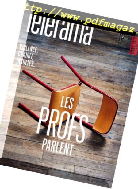 Telerama Magazine – 26 janvier 2019 Cover
