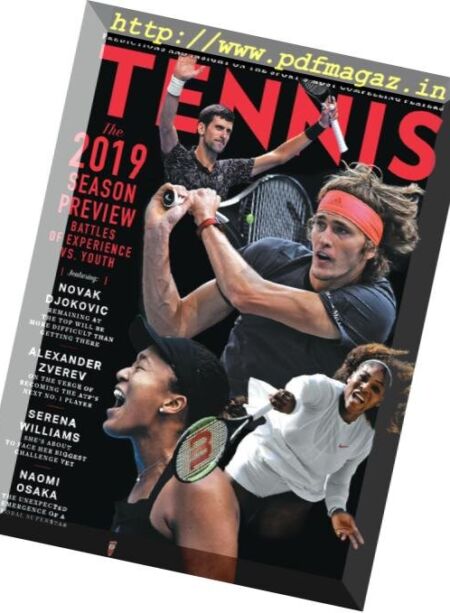 Tennis Magazine USA – January-February 2019 Cover
