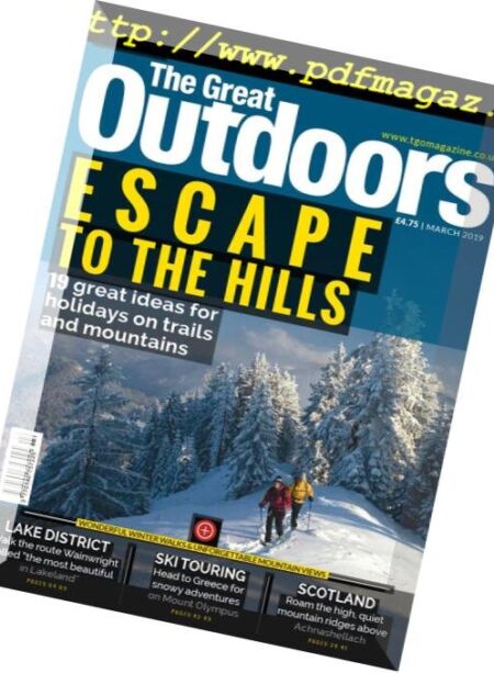 The Great Outdoors – March 2019 Cover