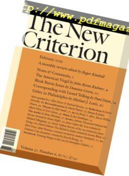 The New Criterion – February 2019