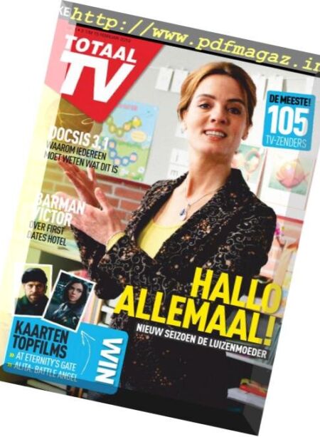Totaal TV – 15 February 2019 Cover