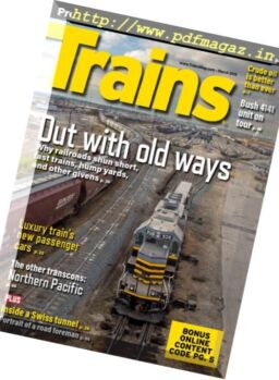 Trains – March 2019