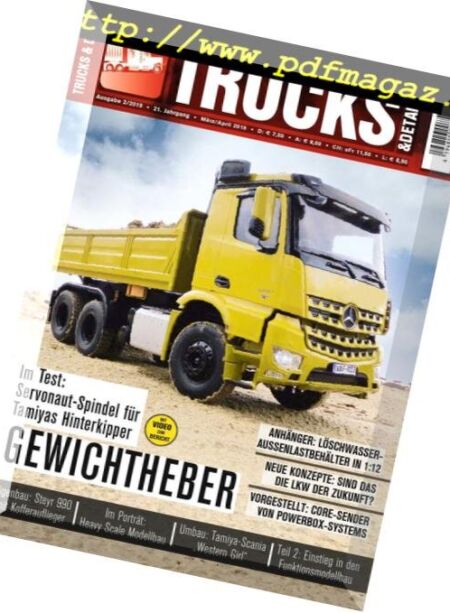 TRUCKS & Details – Januar 2019 Cover
