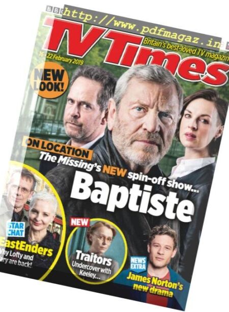 TV Times – 16 February 2019 Cover
