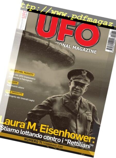 UFO Magazine – Febbraio 2019 Cover