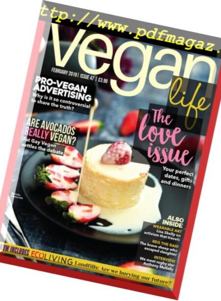 Vegan Life – February 2019 Cover
