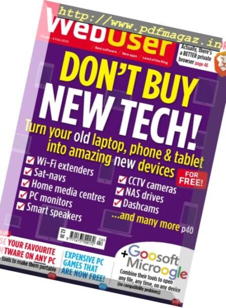WebUser – 23 January 2019 Cover