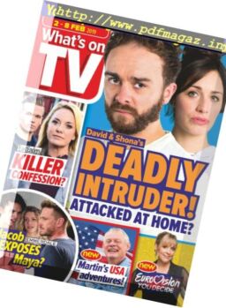 What’s on TV – 02 February 2019