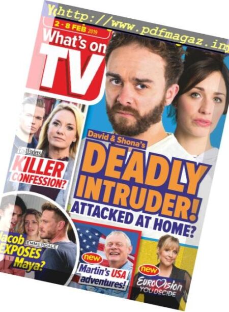 What’s on TV – 02 February 2019 Cover
